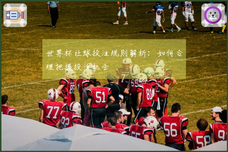 世界杯让球投注规则解析：如何合理把握投注机会